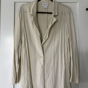 Melrose and Market Cream Blazer